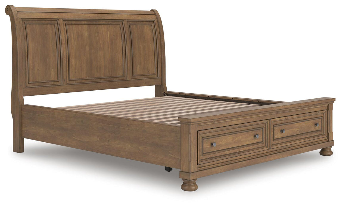 Feddinger Panel Storage Bed - Furniture 2 Go- FL