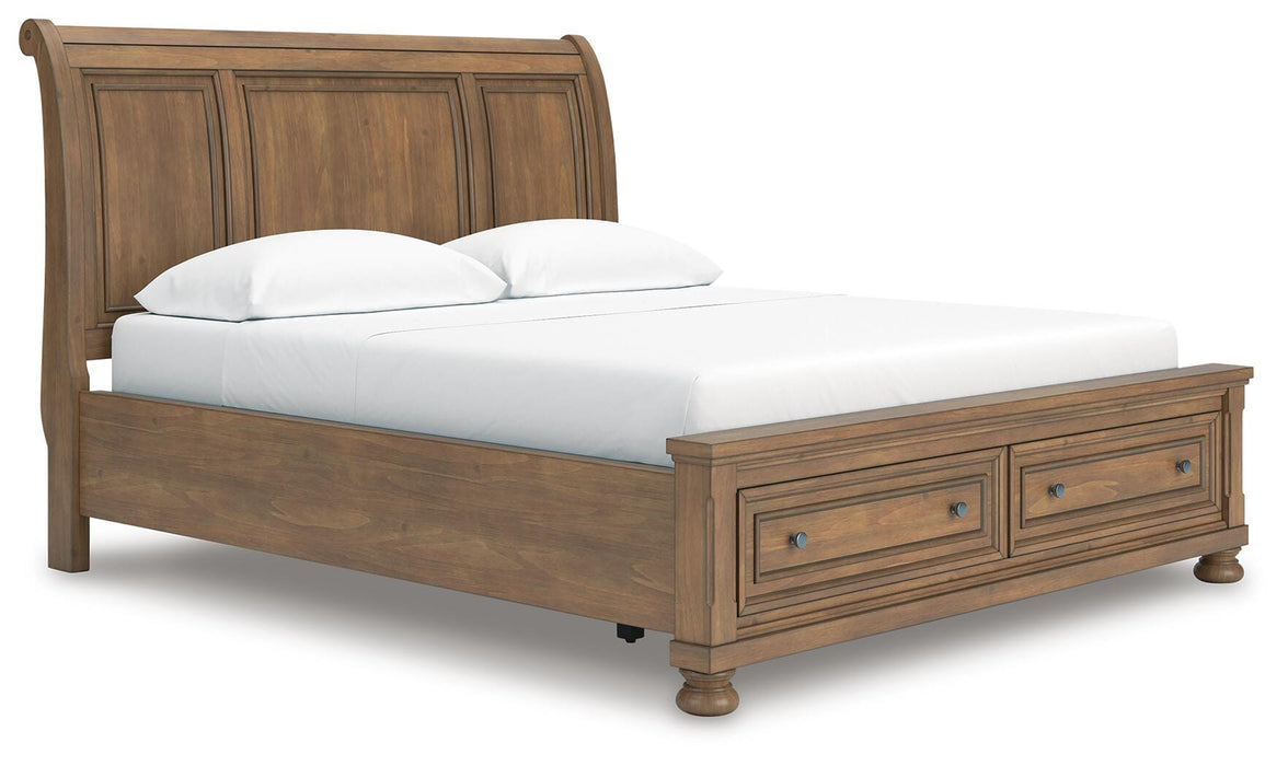 Feddinger Panel Storage Bed - Furniture 2 Go- FL