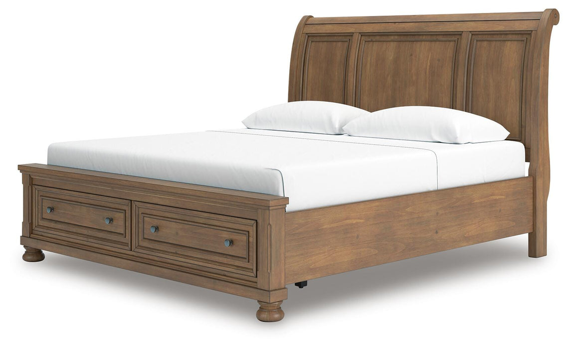 Feddinger Panel Storage Bed - Furniture 2 Go- FL