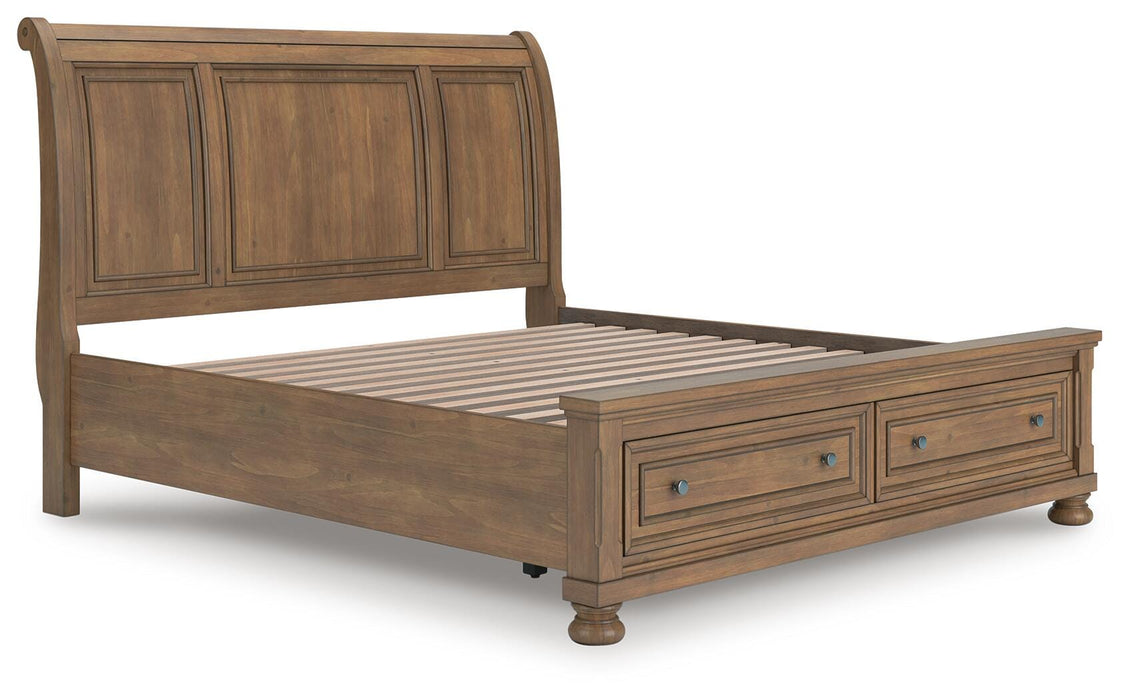 Feddinger Panel Storage Bed - Furniture 2 Go- FL