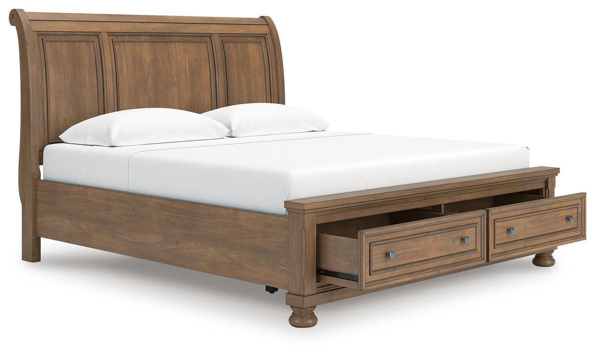 Feddinger Panel Storage Bed - Furniture 2 Go- FL