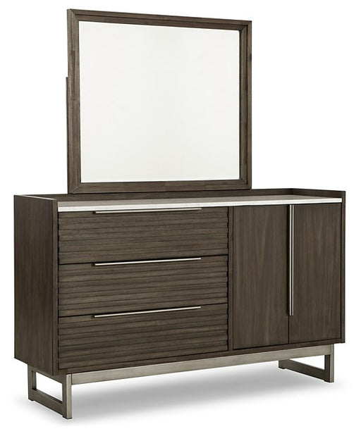 Arkenton Dresser and Mirror - Furniture 2 Go- FL