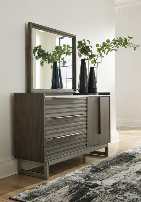Arkenton Dresser and Mirror - Furniture 2 Go- FL