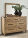 Ridgester Dresser and Mirror - Furniture 2 Go- FL