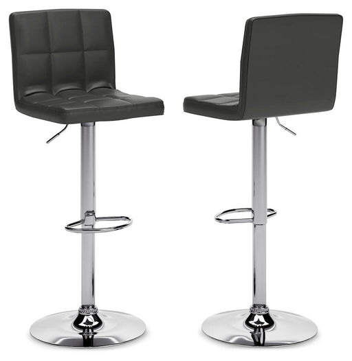 Bellatier Adjustable Height Bar Stool - Furniture 2 Go- FL