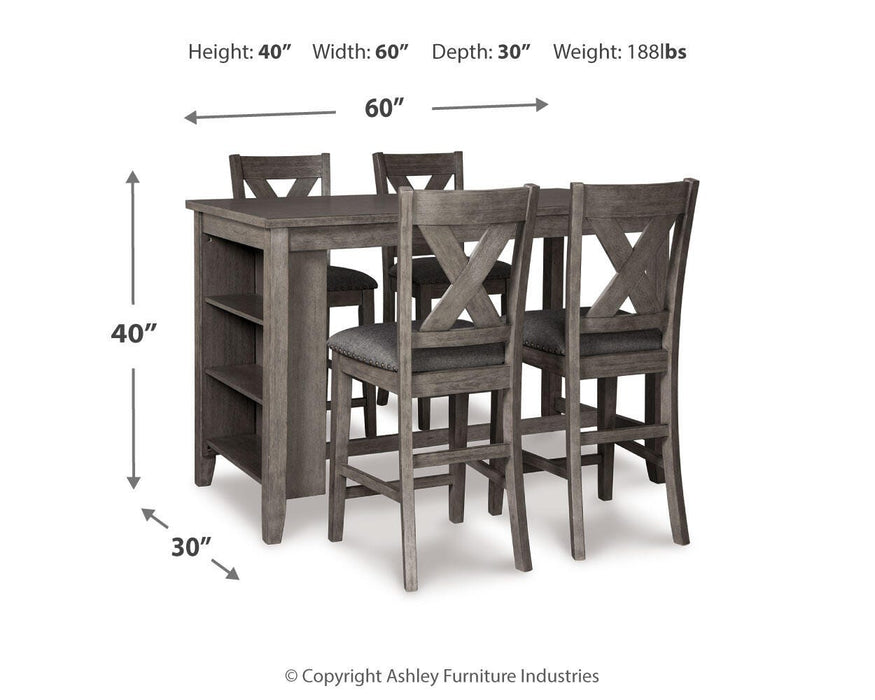 Caitbrook Counter Height Dining Package - Furniture 2 Go- FL