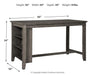 Caitbrook Counter Height Dining Table - Furniture 2 Go- FL