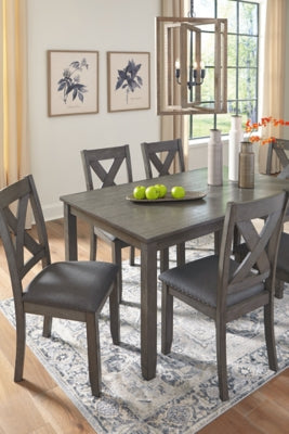 Caitbrook Dining Table and Chairs (Set of 7) - Furniture 2 Go- FL