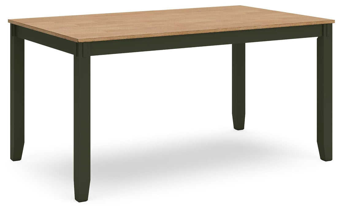 Gesthaven Dining Table with 4 Chairs and Bench (Set of 6) - Furniture 2 Go- FL