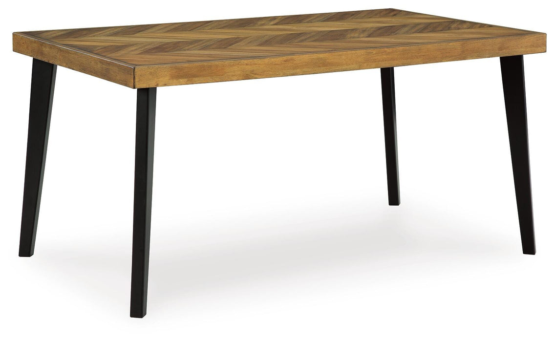 Blondon Dining Table and 6 Chairs (Set of 7) - Furniture 2 Go- FL