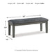 Hallanden 50" Dining Bench - Furniture 2 Go- FL