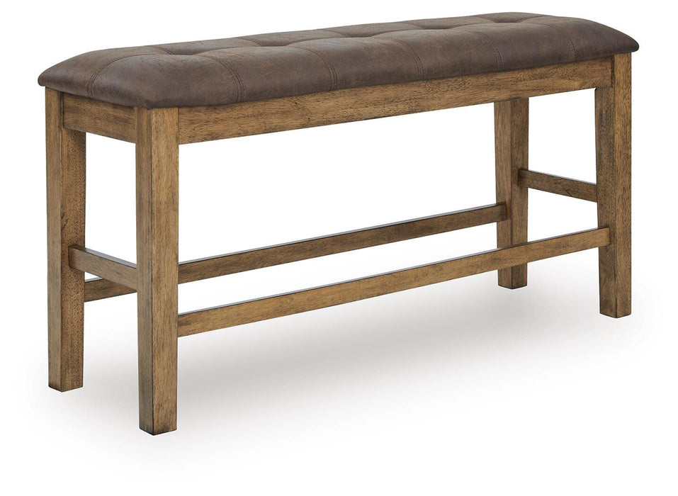 Urbinforte Counter Height Dining Bench - Furniture 2 Go- FL