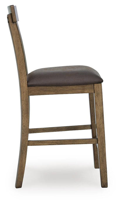 Urbinforte Counter Height Barstool - Furniture 2 Go- FL