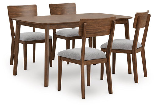 Tameride Dining Table and 4 Chairs (Set of 5) - Furniture 2 Go- FL