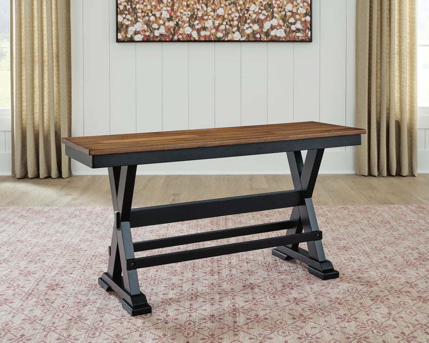 Wildenauer 48" Counter Height Bench - Furniture 2 Go- FL