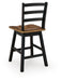 Wildenauer Counter Height Swivel Barstool - Furniture 2 Go- FL