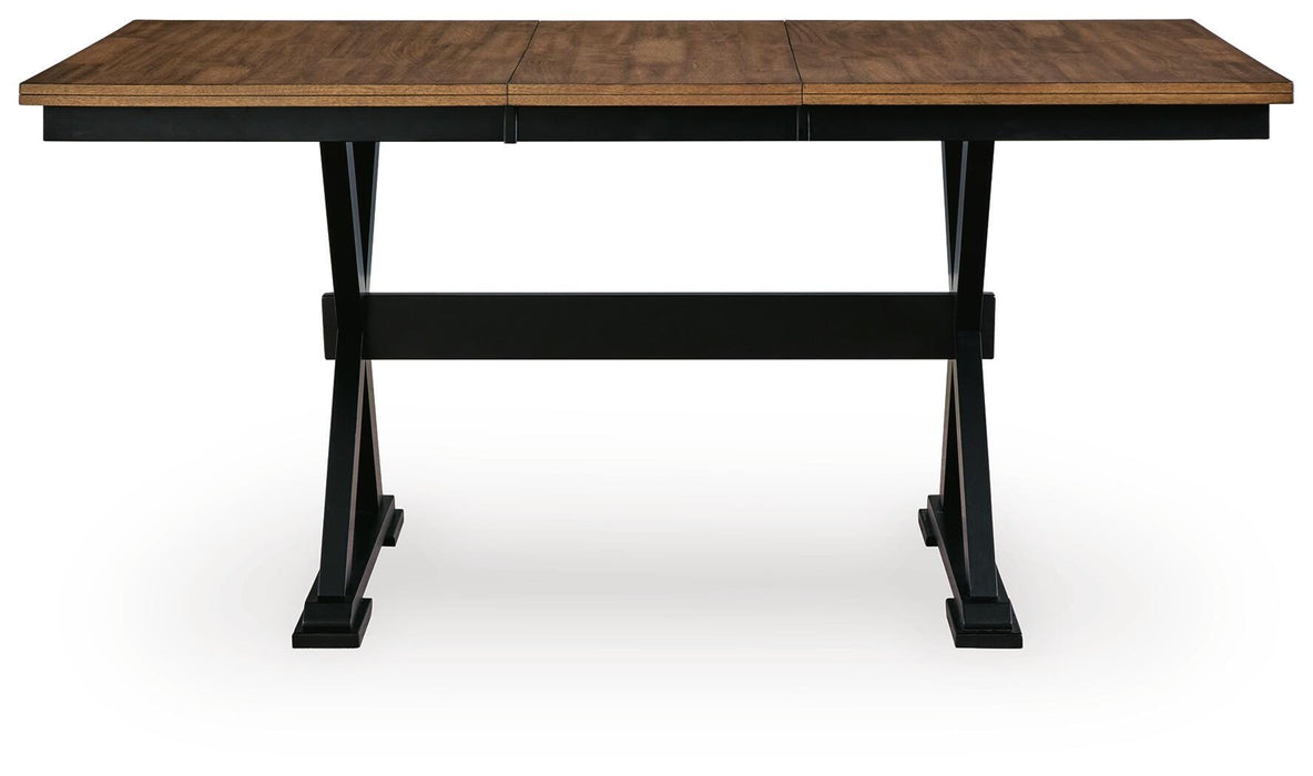 Wildenauer Counter Height Butterfly Extension Table - Furniture 2 Go- FL