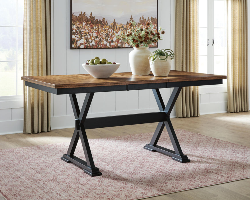 Wildenauer Counter Height Butterfly Extension Table - Furniture 2 Go- FL