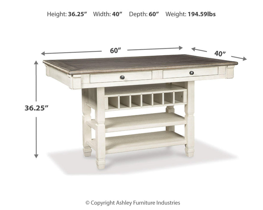 Bolanburg Counter Height Dining Table - Furniture 2 Go- FL