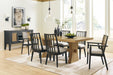 Galliden Dining Table - Furniture 2 Go- FL