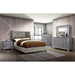 Cayla Cal.King, E.King, & Queen Bed Silver & Grey - Furniture 2 Go- FL