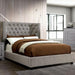 Cayla Cal.King, E.King, & Queen Bed Silver & Grey - Furniture 2 Go- FL