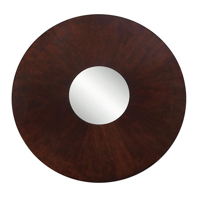 Cimma Espresso Round Dining Table - Furniture 2 Go- FL