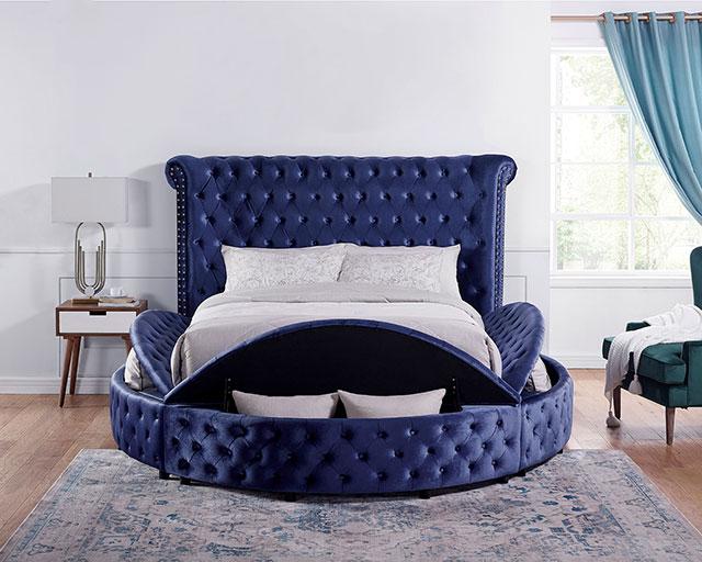 Delilah Cal.King & E.King Bed - Furniture 2 Go- FL