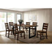 Dulce Walnut/Black Dining Table - Furniture 2 Go- FL