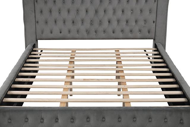 Etherea Bed Gray & Black - Furniture 2 Go- FL