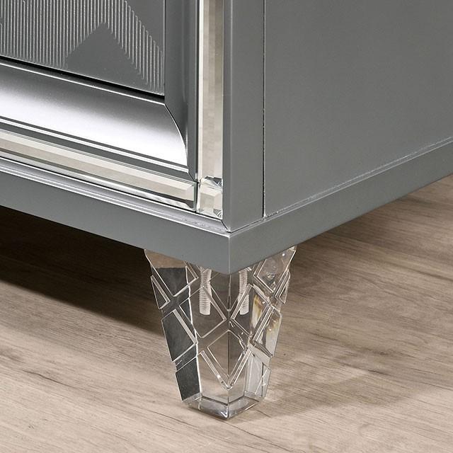 EMMELINE Night Stand w/ USB Outlet - Furniture 2 Go- FL