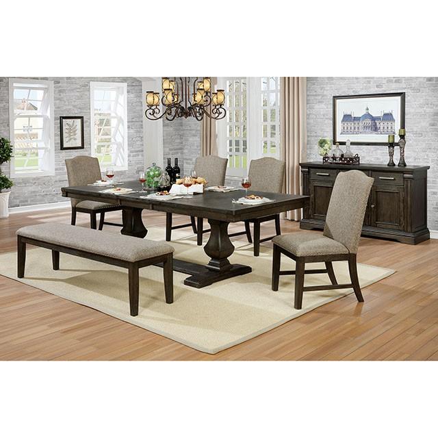 Faulk 7 Pc Dining Table Set - Furniture 2 Go- FL