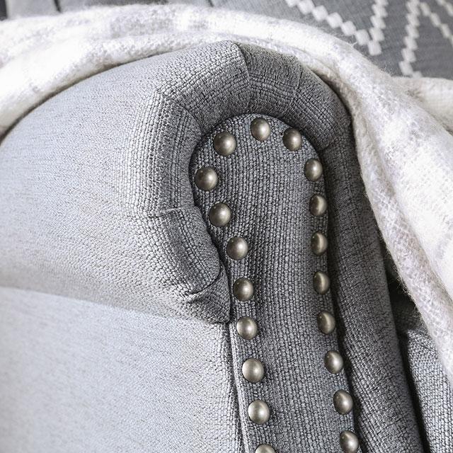 Giovanni Gray Sofa - Furniture 2 Go- FL