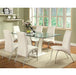Glenview White/Chrome Dining Table - Furniture 2 Go- FL