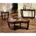 Crystal Falls Dark Cherry End Table - Furniture 2 Go- FL