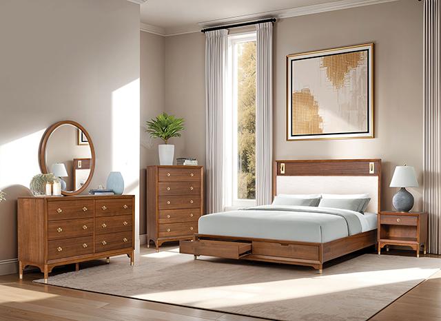 Hepburne Bed With Storage & Without Storage - Furniture 2 Go- FL