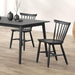 Beale Dining Table Walnut & Black - Furniture 2 Go- FL