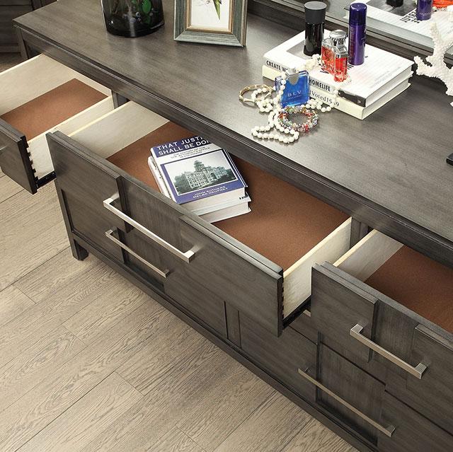 Berenice Gray Chest - Furniture 2 Go- FL