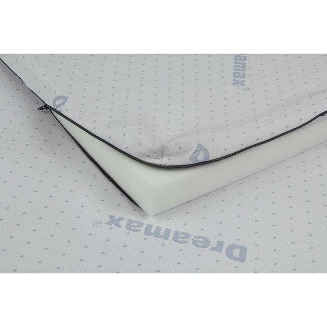 Ilene White NU-TEX Topper, E.King - Furniture 2 Go- FL