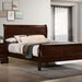 Louis Philippe Full, Twin, Full, & King Bed Black, Grey, Brown & White - Furniture 2 Go- FL