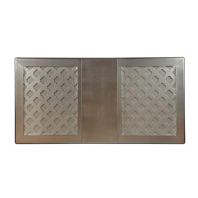 Amina Champagne Dining Table - Furniture 2 Go- FL