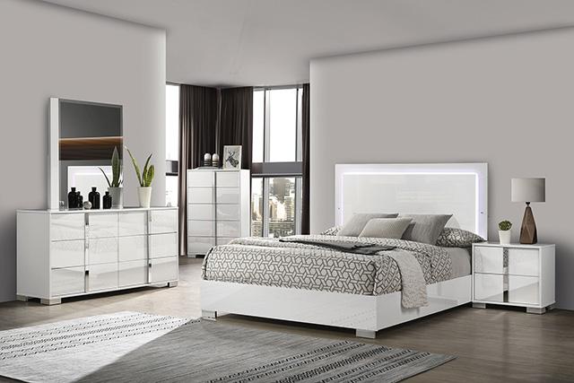 Sinistra E.King Bed - Furniture 2 Go- FL