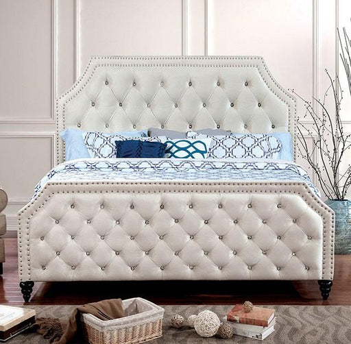 CLAUDINE Beige Cal.King Bed image