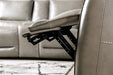 PHINEAS Power Sofa, Gray - Furniture 2 Go- FL
