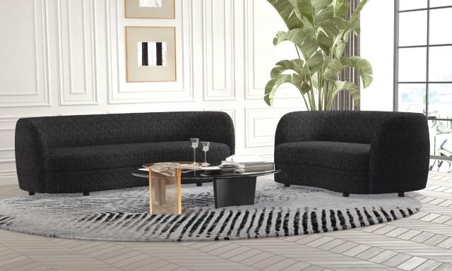 VERSOIX Sofa, Black - Furniture 2 Go- FL