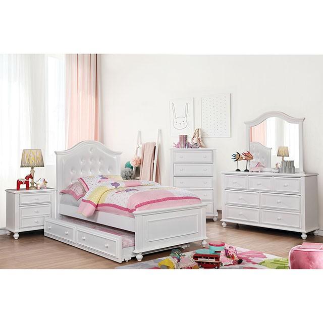 OLIVIA White Mirror - Furniture 2 Go- FL