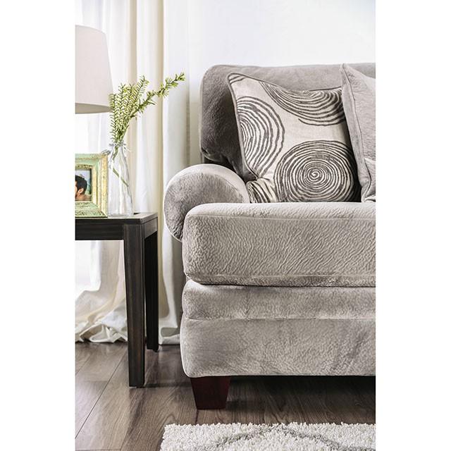 Bonaventura Gray/Pattern Sofa - Furniture 2 Go- FL
