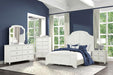 Whitehaven Bed White - Furniture 2 Go- FL