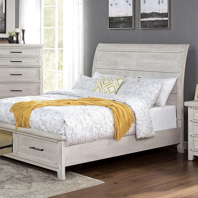 SHAWNETTE Cal.King & E.King Bed - Furniture 2 Go- FL