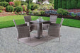 Aminta Patio Bistro Set (3 & 5 PC) - Furniture 2 Go- FL